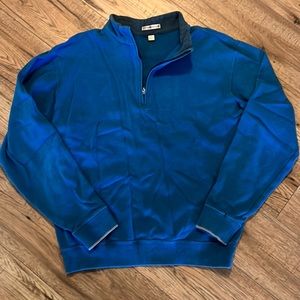Men’s Peter Millar quarter zip pullover.